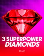 3 SuperPower Diamonds