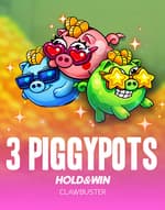 3 PIGGYPOTS: HOLD&WIN
